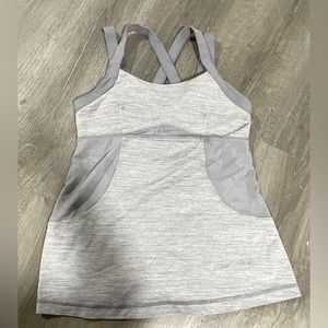 lulu lemon grey top